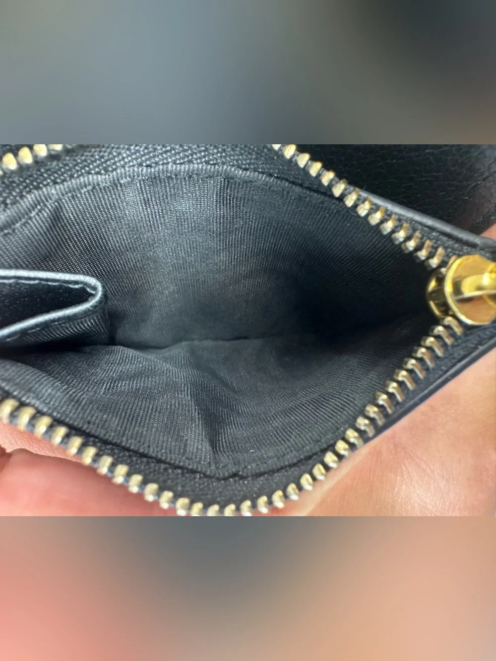 Christian Dior Lotus Saddle Trifold Compact Wallet